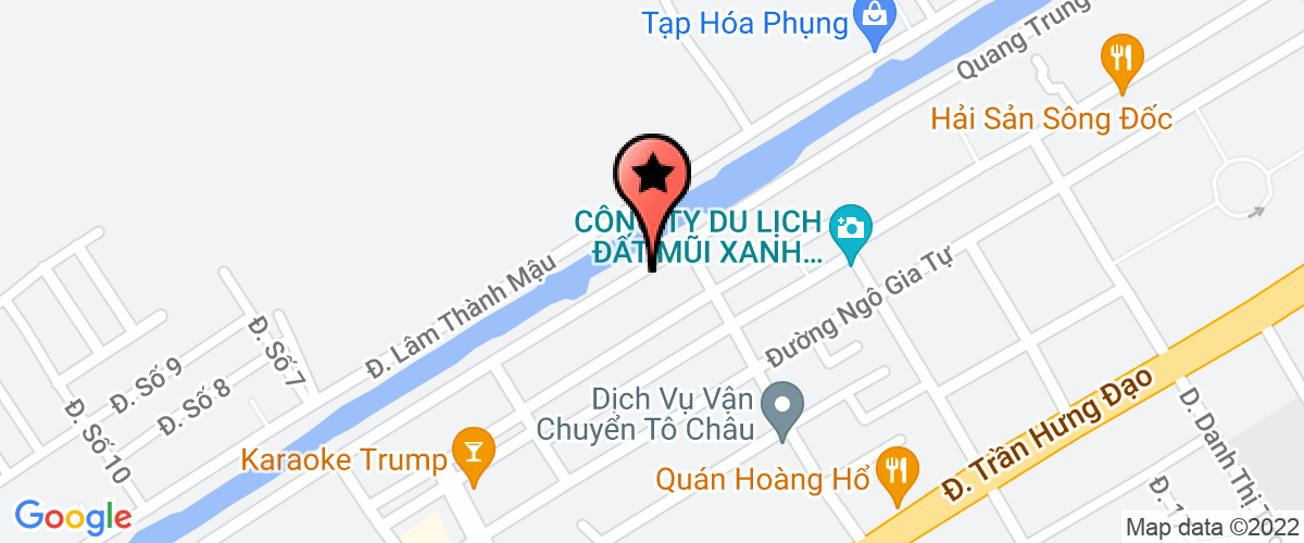 Map go to Ban Quan ly xay dung Cong trinh Giao thong Ca Mau Project