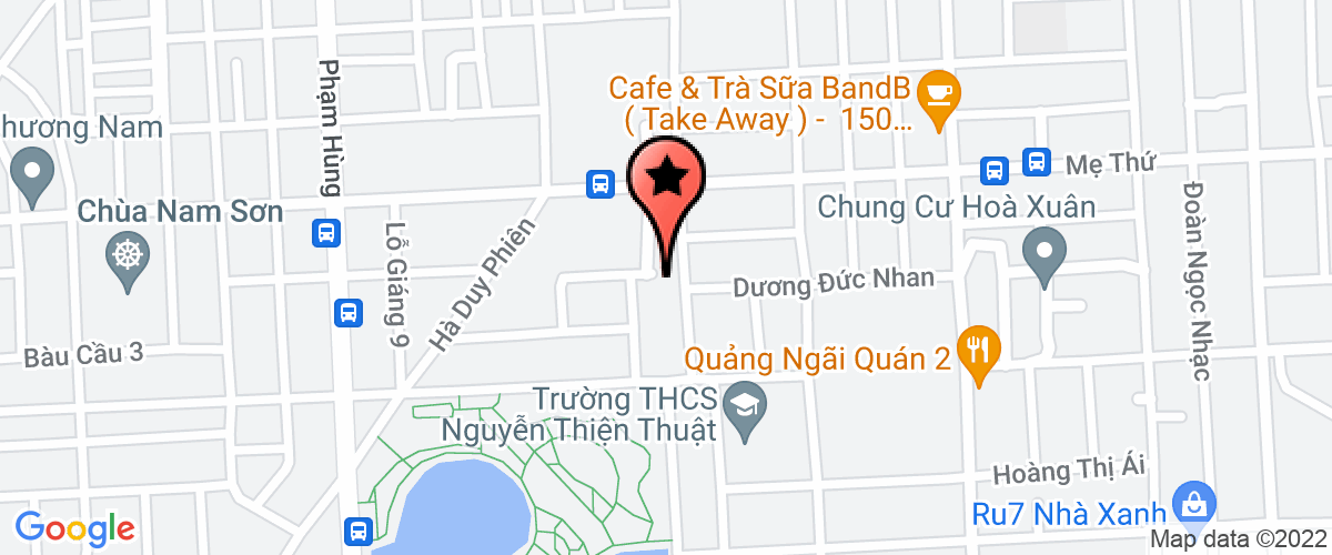 Map go to Thanh Danh Food Company Limited