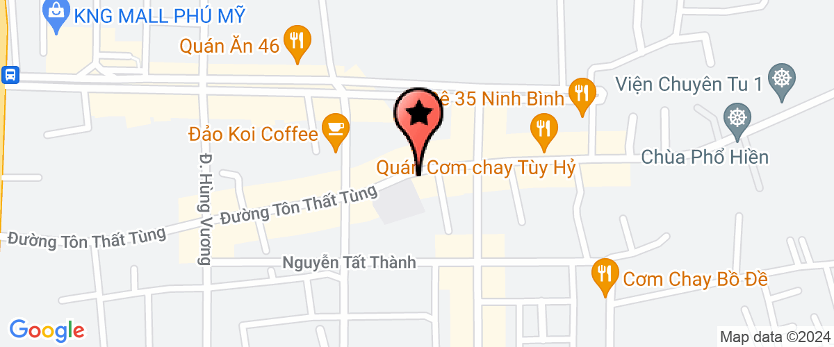 Map go to Tran Thien Phat Company Limited