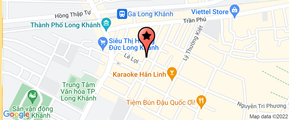 Map go to Hieu Huy Hoang Company Limited