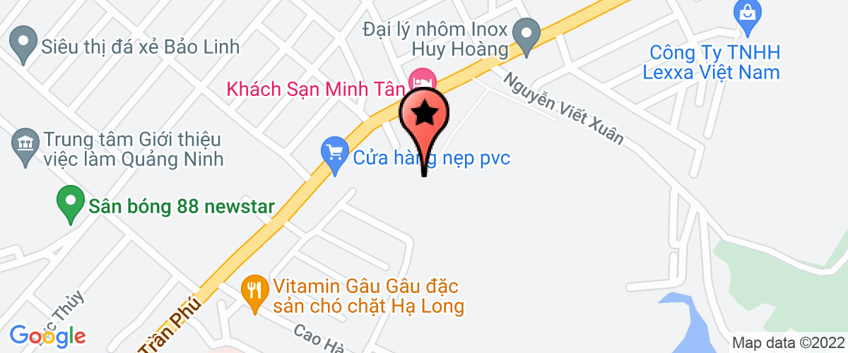 Map go to Minh Tan Ha Long Trading Joint Stock Company