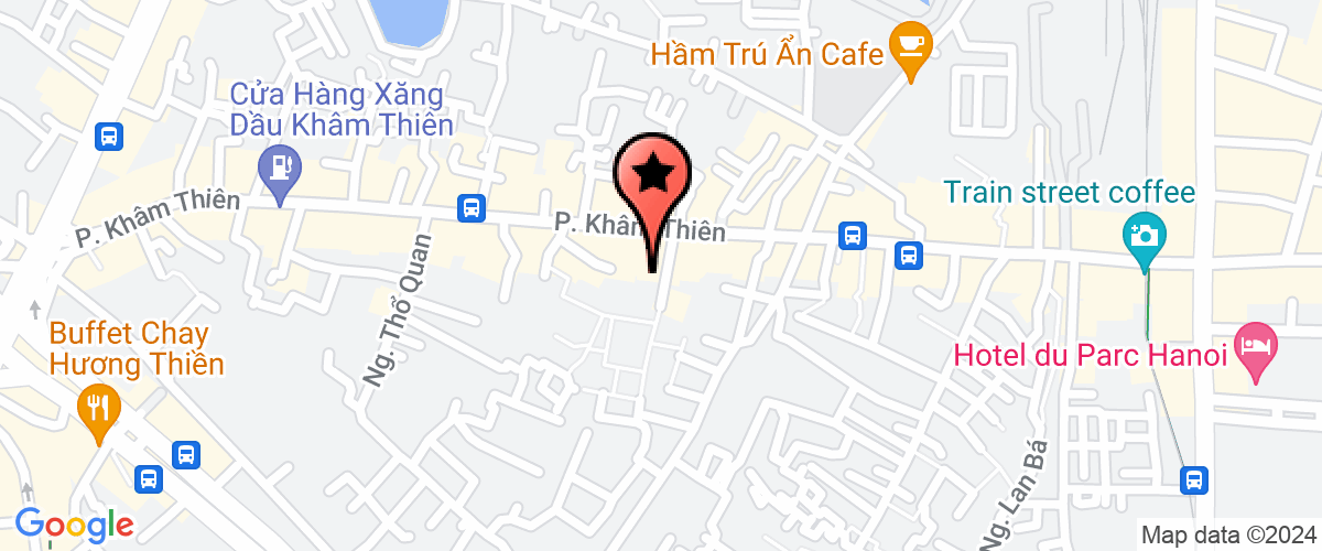 Map go to Truong Trung Cap Nghe Nau an va  Ha Noi Hotel Profession