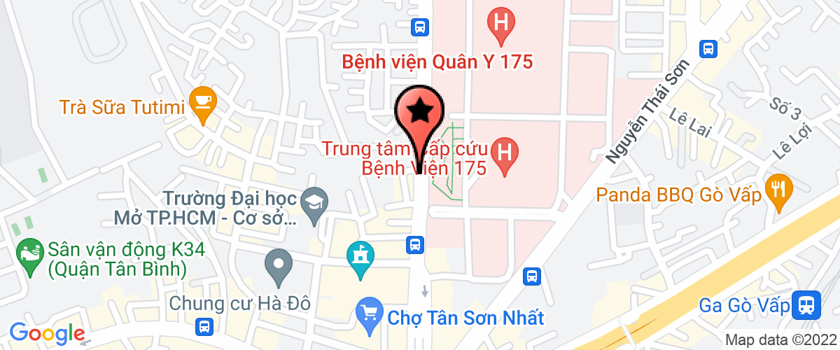 Map go to Hoang Cung Enterprise
