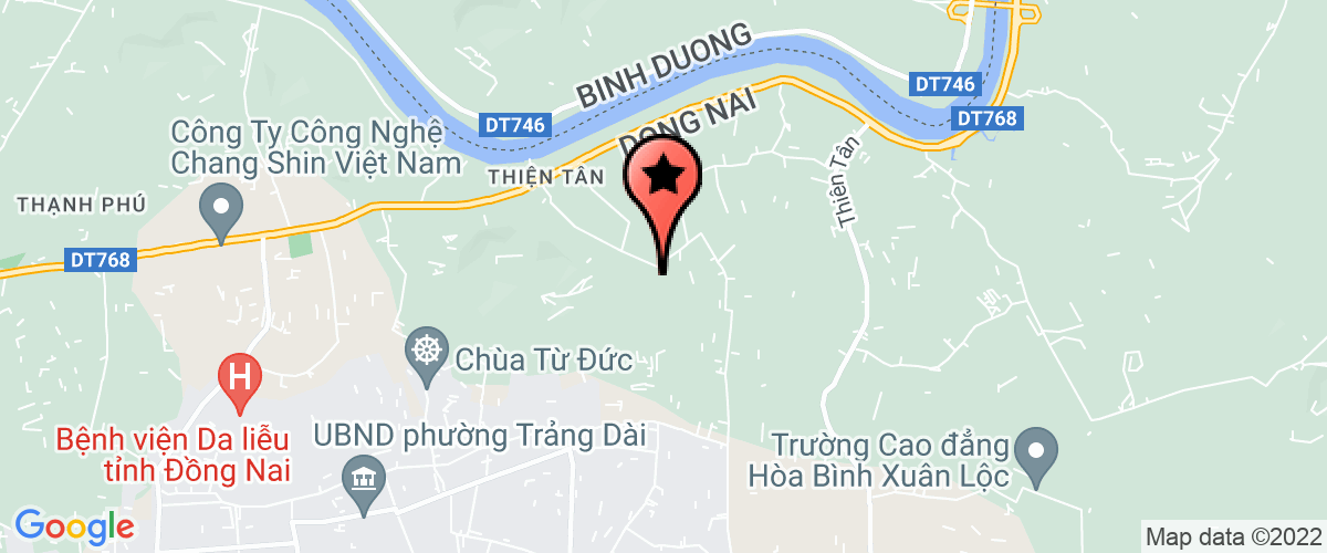 Map go to Thanh Tai Phat Construction Company Limited