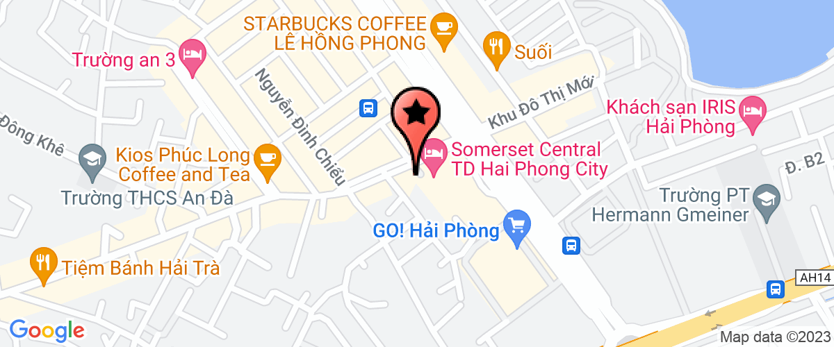 Map go to Branch of  Macs in Hai Phong Navigation Joint Stock Company