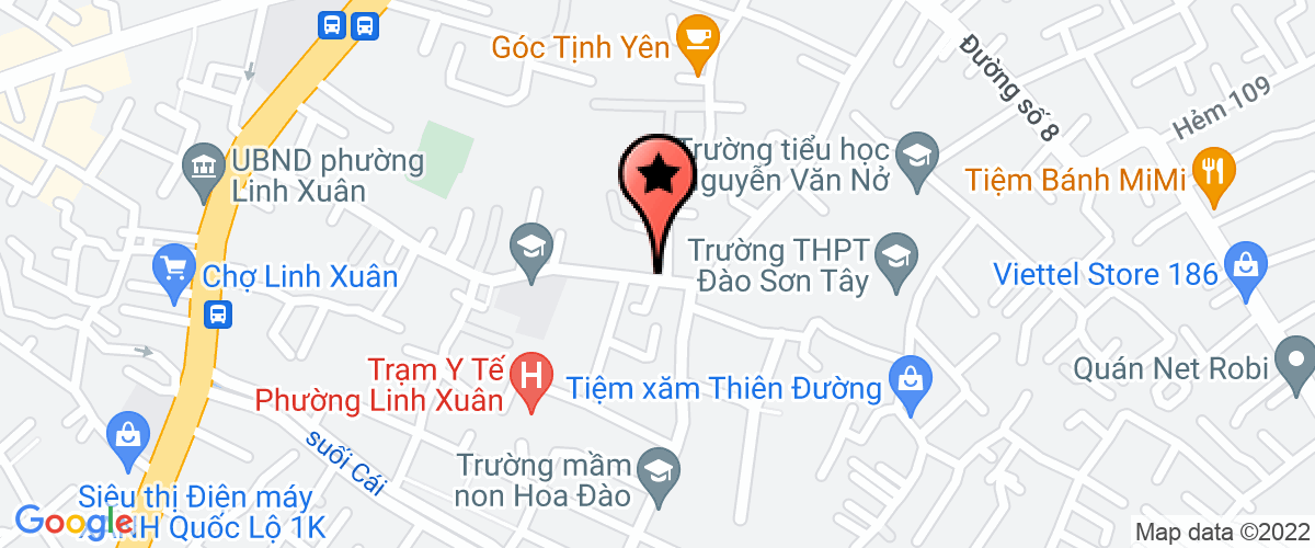 Map go to Phuong Dong Express and Carriage Trading Joint Stock Company