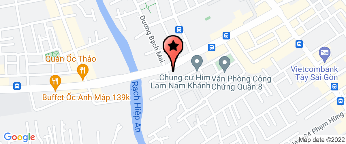 Map go to Quoc Chi Import Export Service Trading Produce Ne Member Company Limited