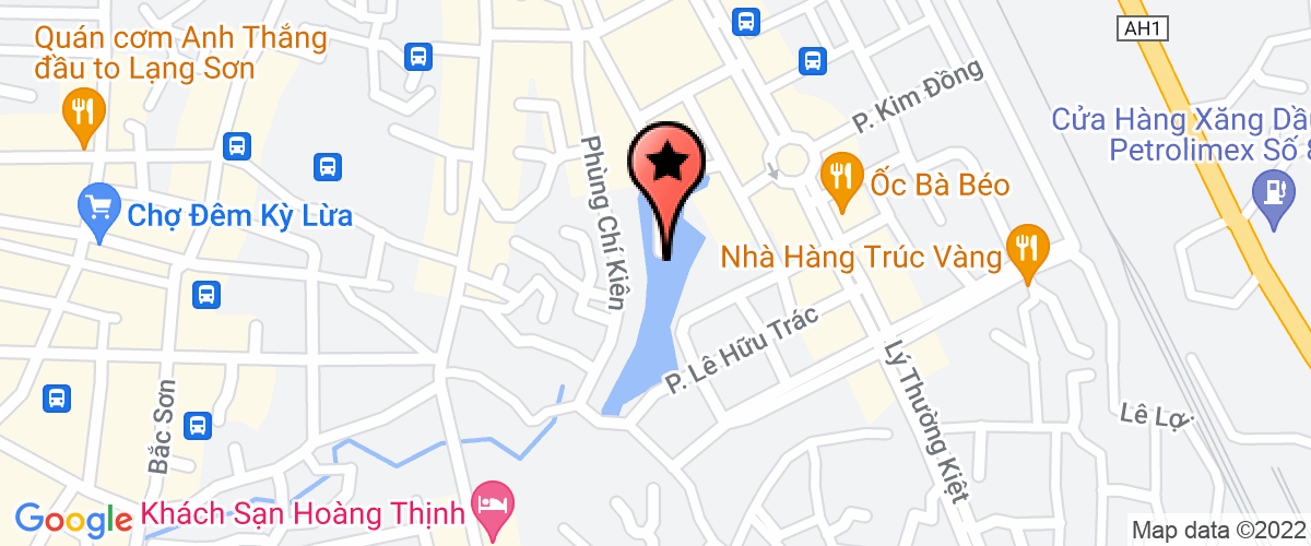 Map go to co phan thuy dien MECO Lang Son Company
