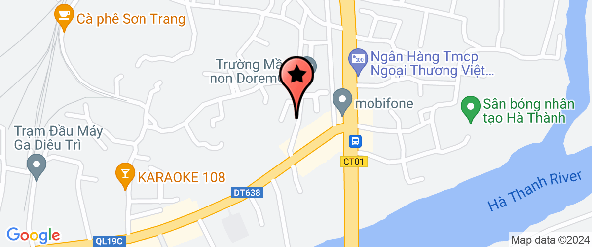Bản đồ đến Công Ty TNHH Taxi Diêu Trì
