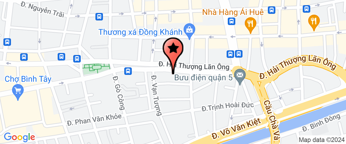 Map go to Hung Hue Company Limited