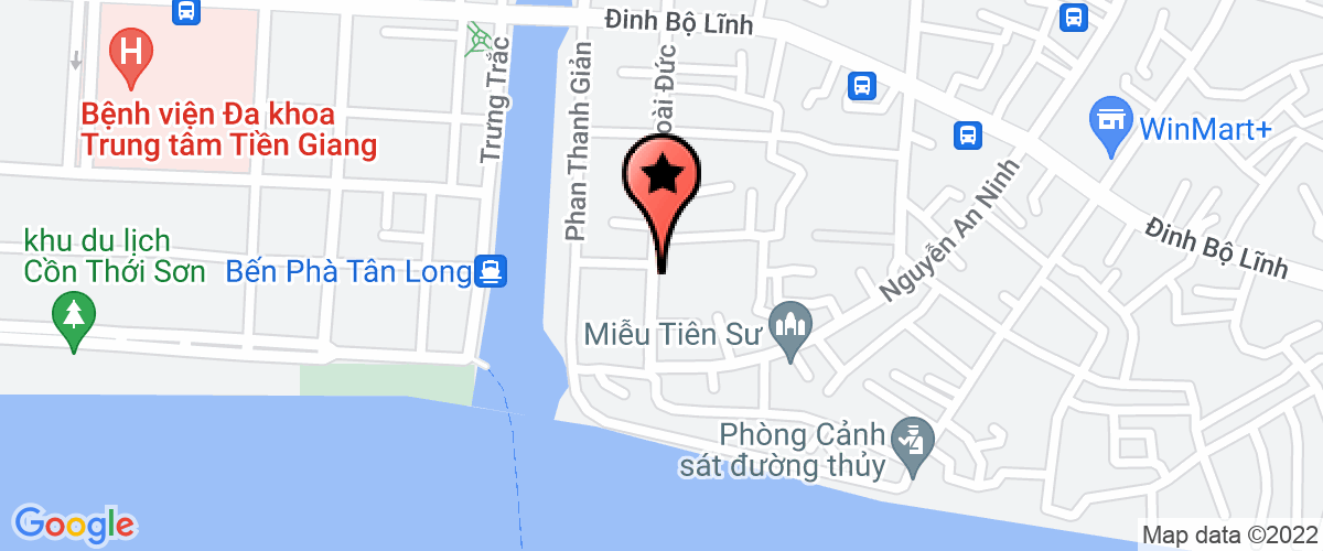 Map go to Ho Van Nhanh Elementary School