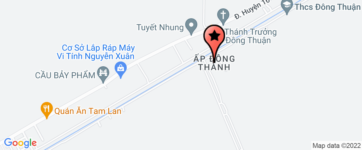 Map go to Tram Xa Dong Thuan Medical