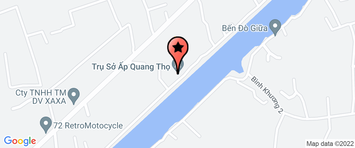 Map go to Thanh Long Ngoc Nhung Export Private Enterprise
