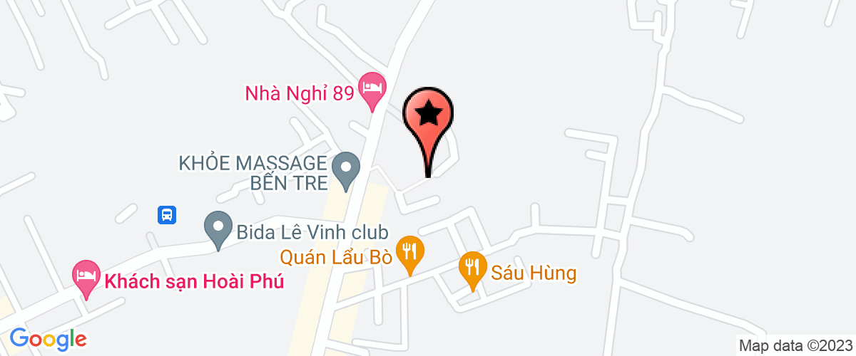 Map go to Con VietNam Shrimp Company Limited