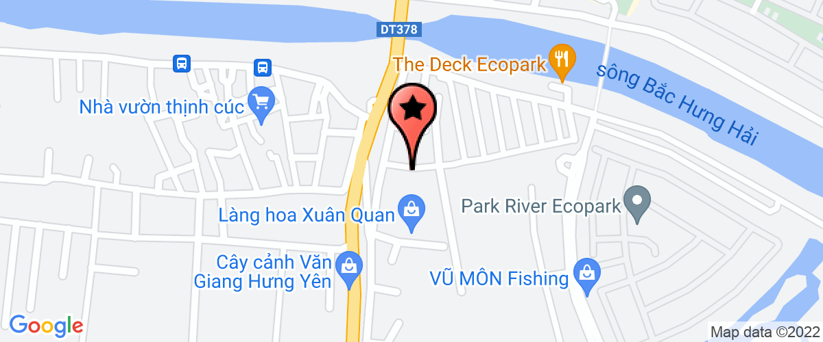 Map go to Bach Xanh Van Giang Service Trading And Green Tree Production Company Limited