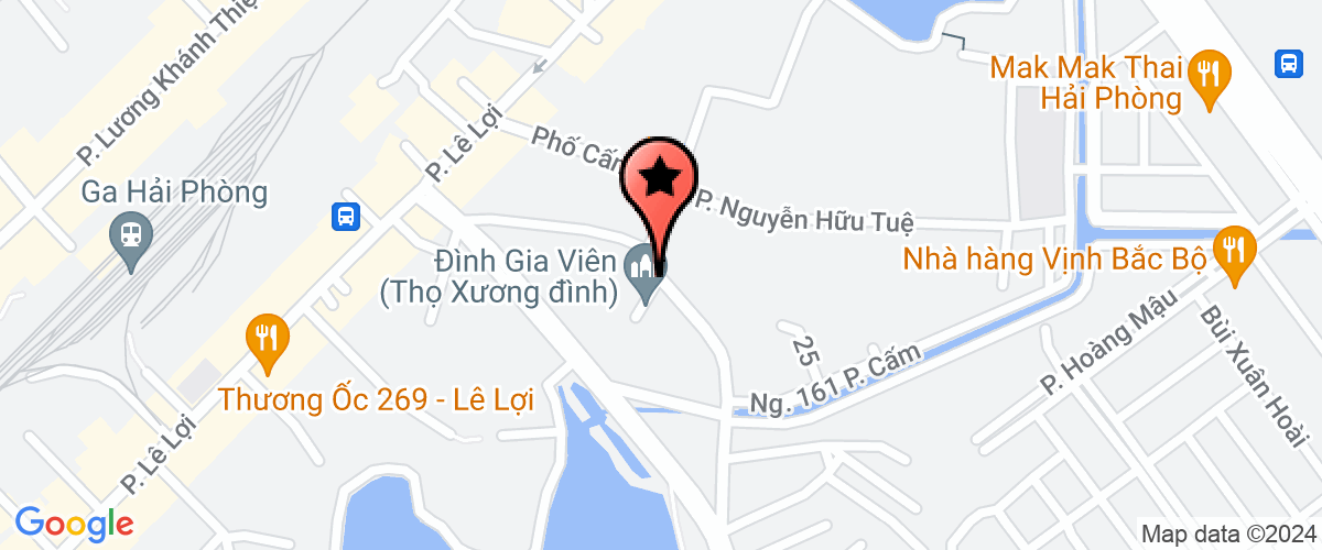 Map go to Hai Phong Property Joint Stock Company
