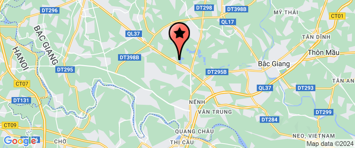 Map go to mot thanh vien Ngoc Thuong Company Limited