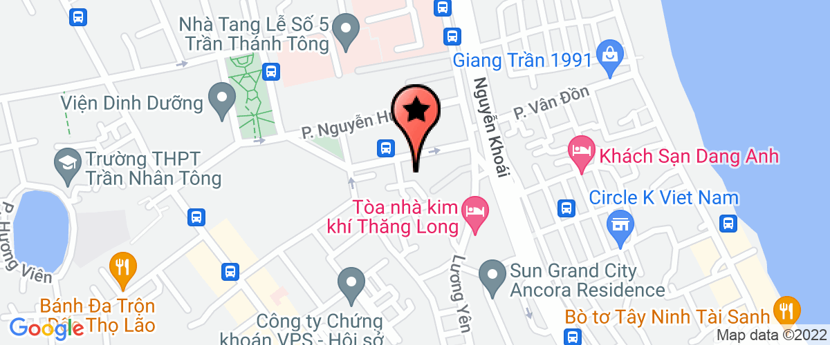 Map go to Hoang Thanh Health Care Joint Stock Company
