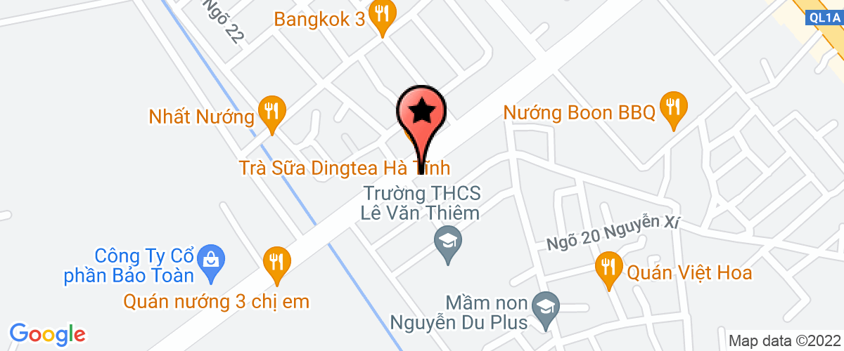 Map go to An Thinh Ha Tinh Company Limited