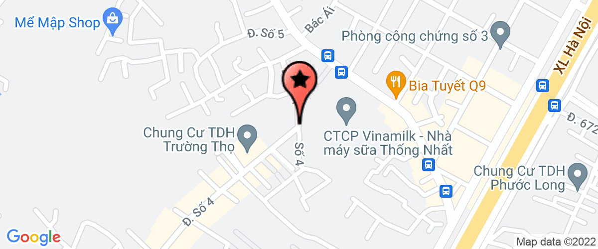 Map go to Hoang Thien Ngan Company Limited