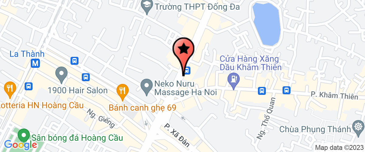 Map go to Thanh Dat Advertising and Construction Investment Company Limited