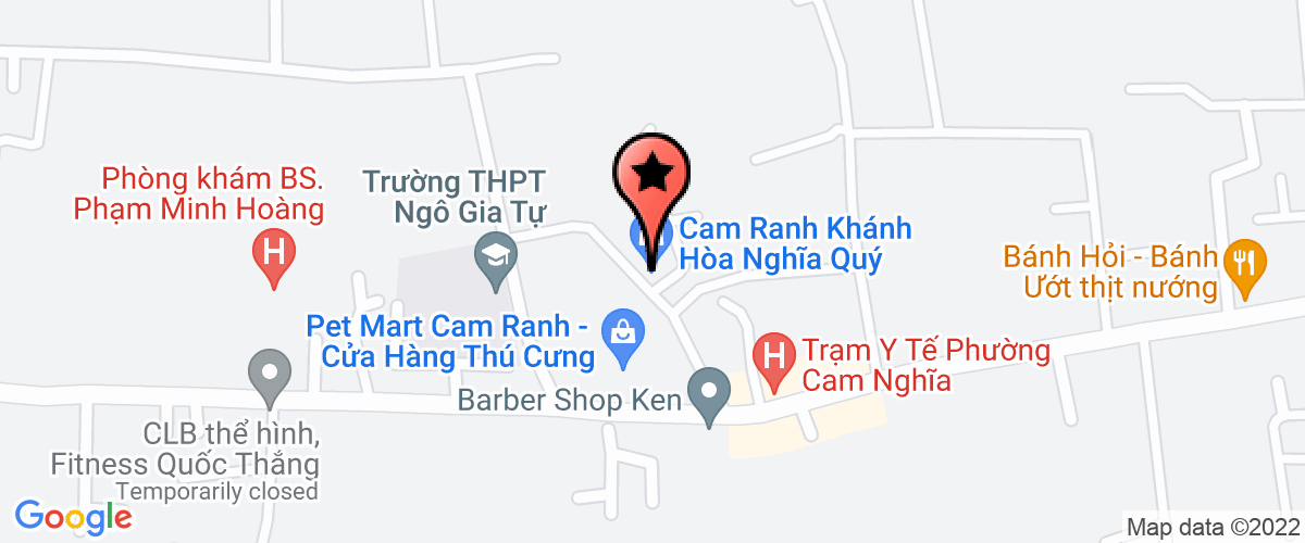 Map go to Khanh Linh Khanh Hoa Construction Company Limited
