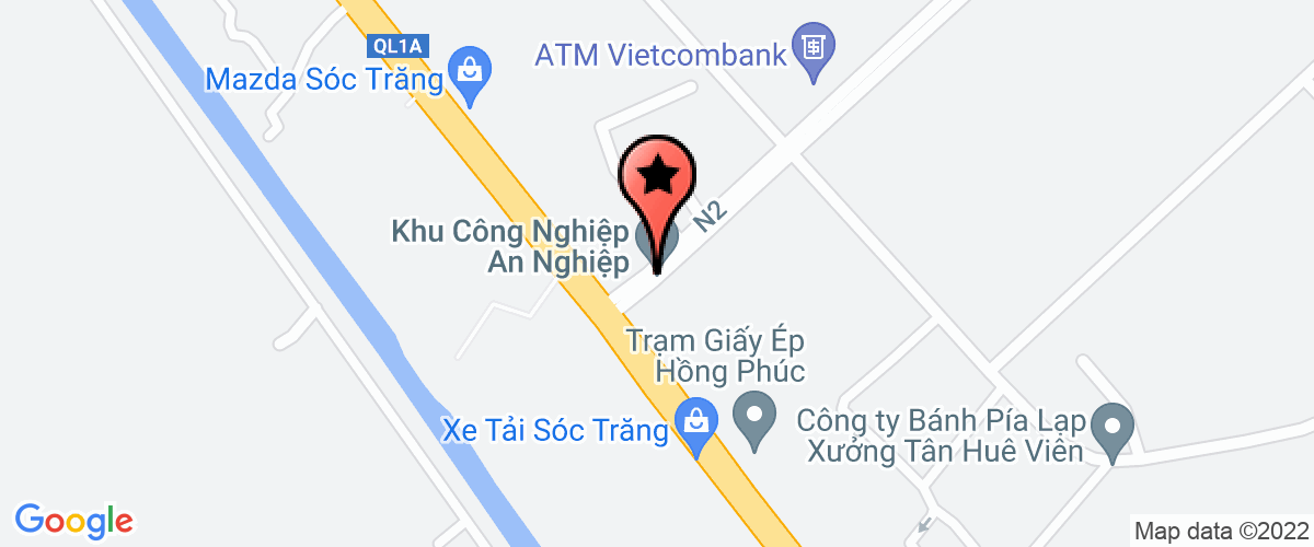 Bản đồ đến Công Ty TNHH Luckytex Sóc Trăng Việt Nam