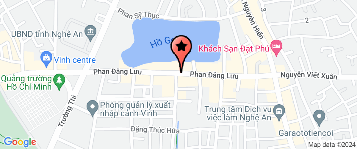 Map go to co phan Bia Sai Gon - Nghe An Company