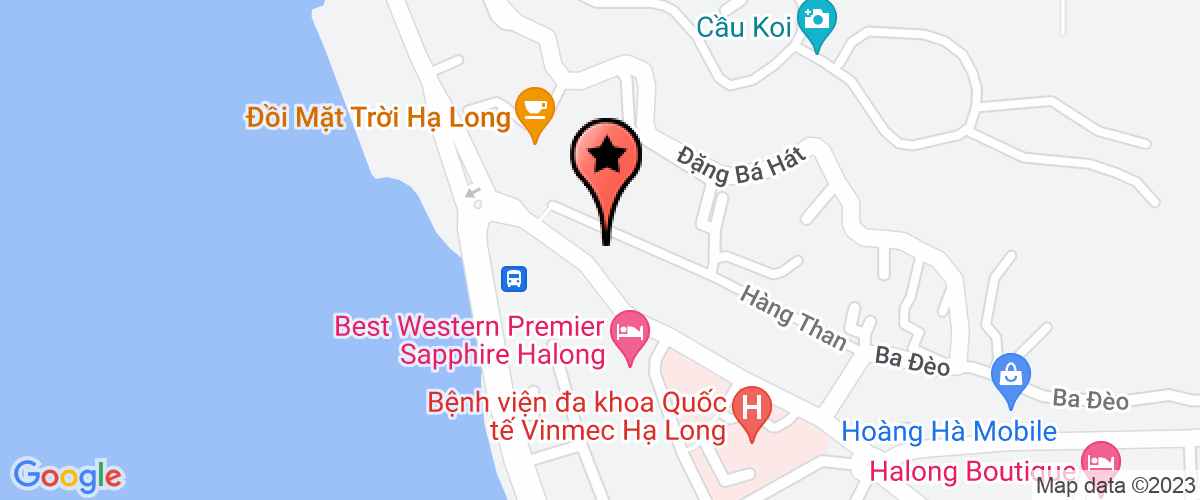 Map go to xuat nhap khau va van tai song bien Bai Tho Company Limited