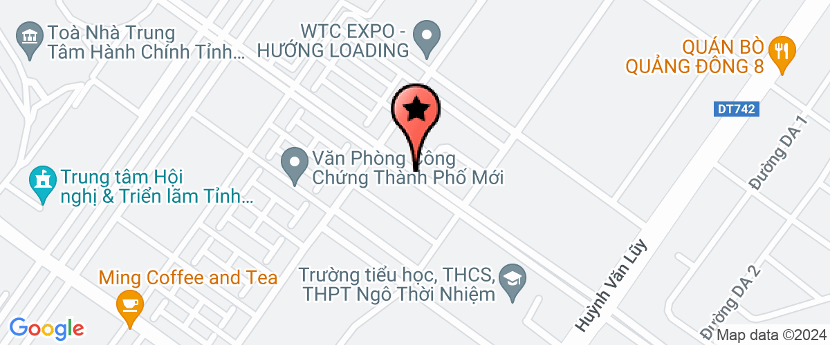 Map go to Kim Thanh Vinh Trading Company Limited