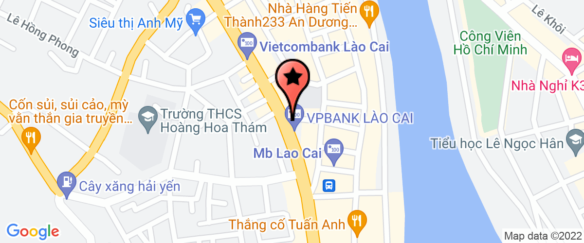 Map go to Hoang Lien Travel Service Company Limited