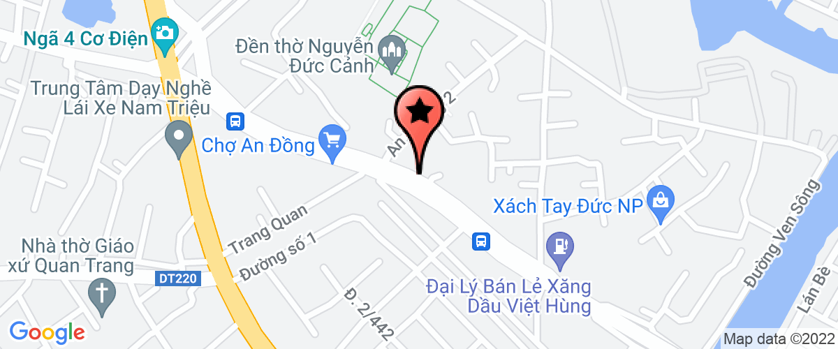 Map go to Doanh nghiep tu nhan Thai An