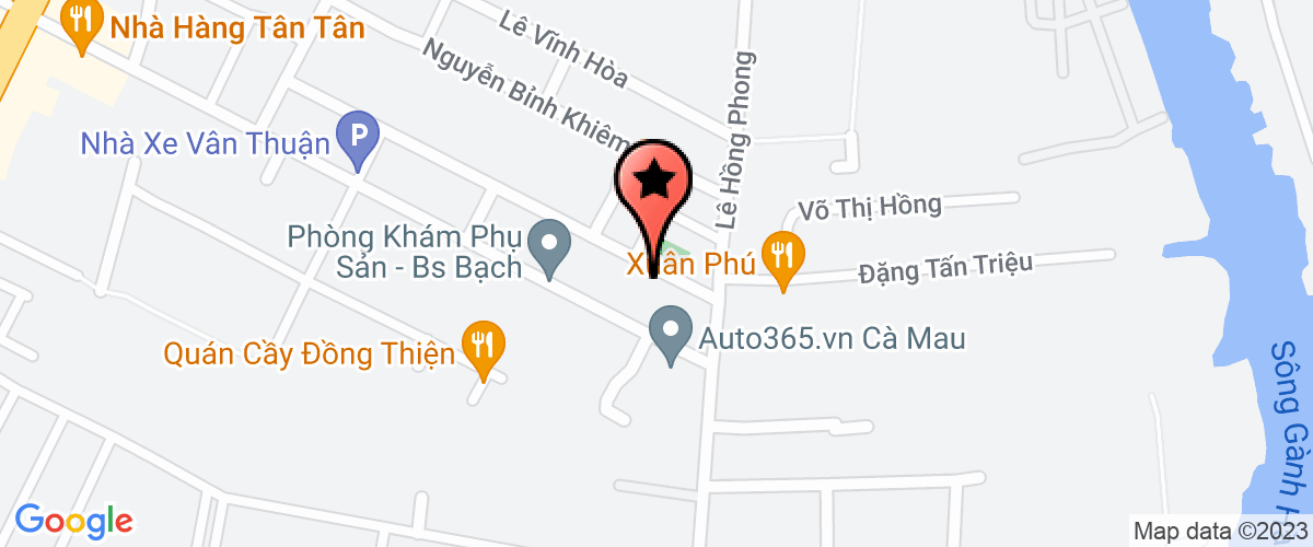 Map go to Le Quang Dang Company Limited