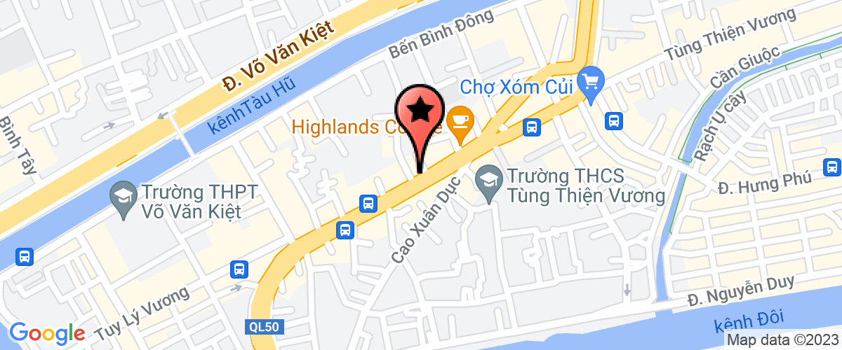 Map go to Van Hoa Nguyen Trading Company Limited