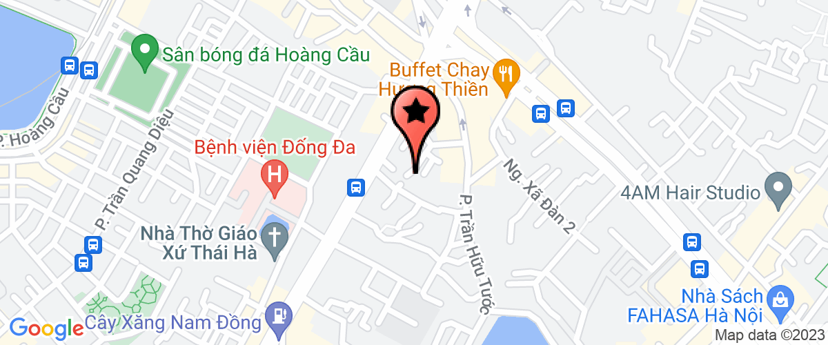 Map go to Hoa Tien Trade and Services Company Limited
