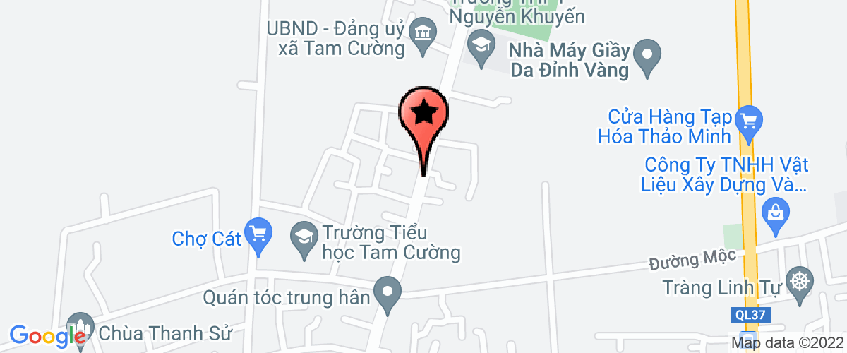 Map go to Tam Cuong Secondary School