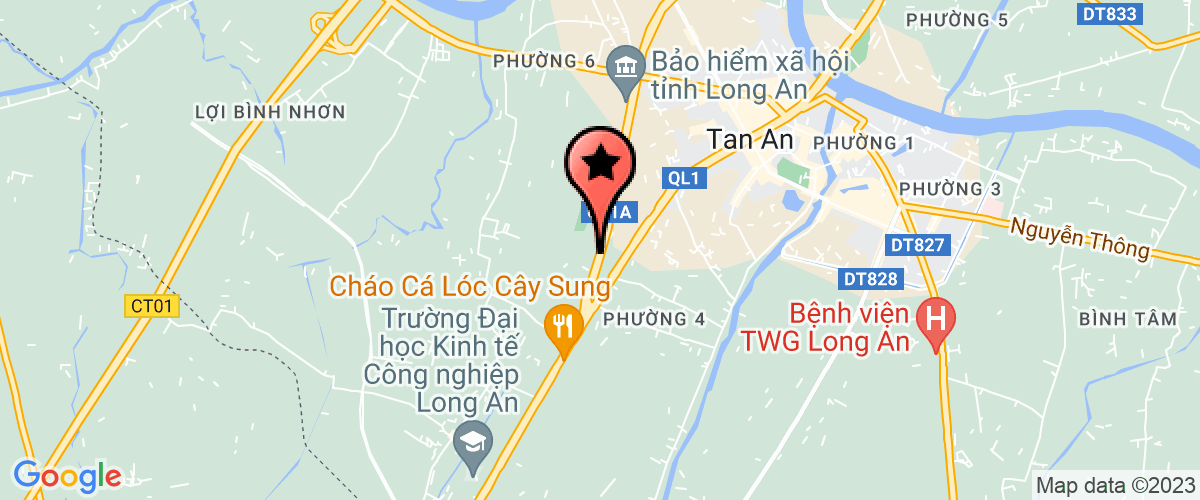Map go to Quyet Thang Company