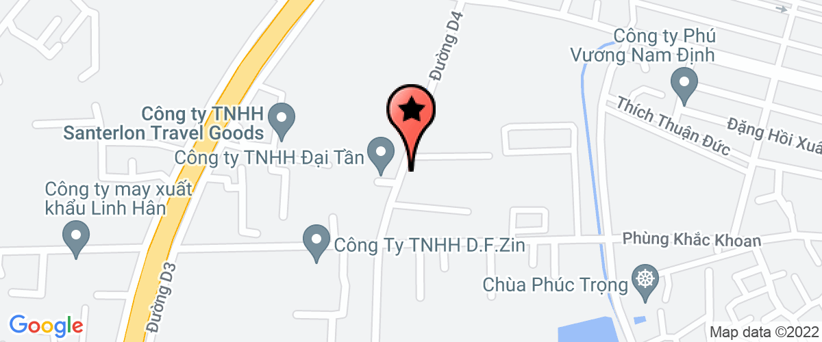 Map go to Nam Dinh KATOH Company Limited
