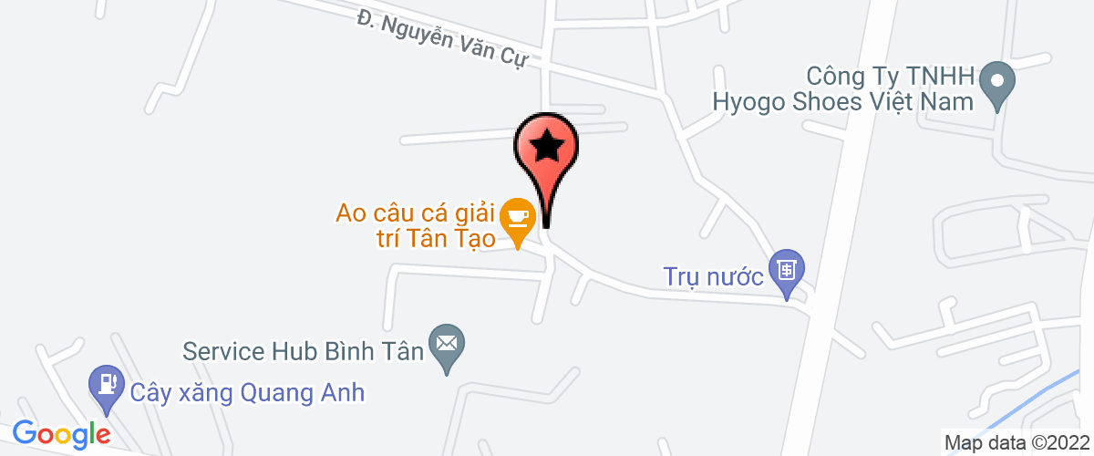 Map go to Nong Tin Production Joint Stock Company