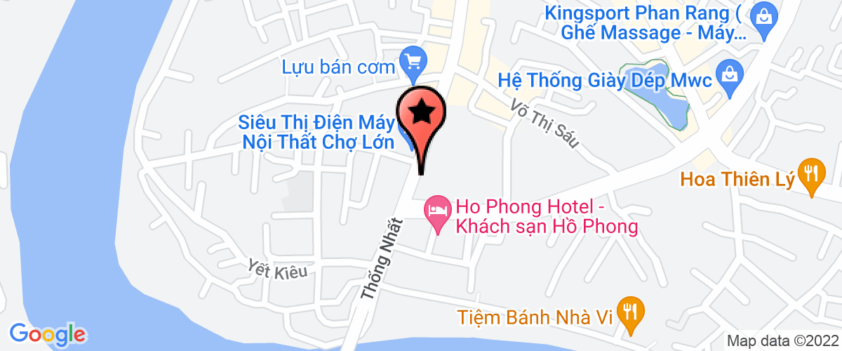 Map go to Evnic Ninh Thuan Joint Stock Company