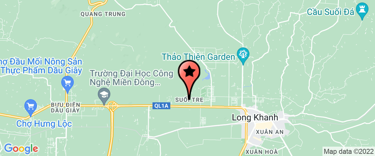 Map go to Hiep Phat Phu My Limited Company