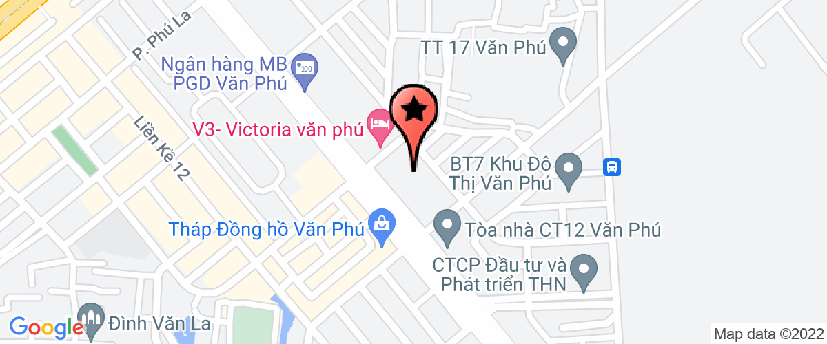 Map go to Phu Thanh Real Estate Joint Stock Company