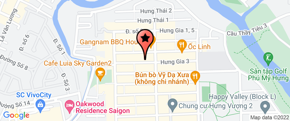 Map go to V Anh Duong Moi Company Limited