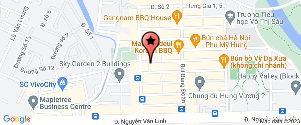 Bản đồ đến Công Ty TNHH Baegokfood