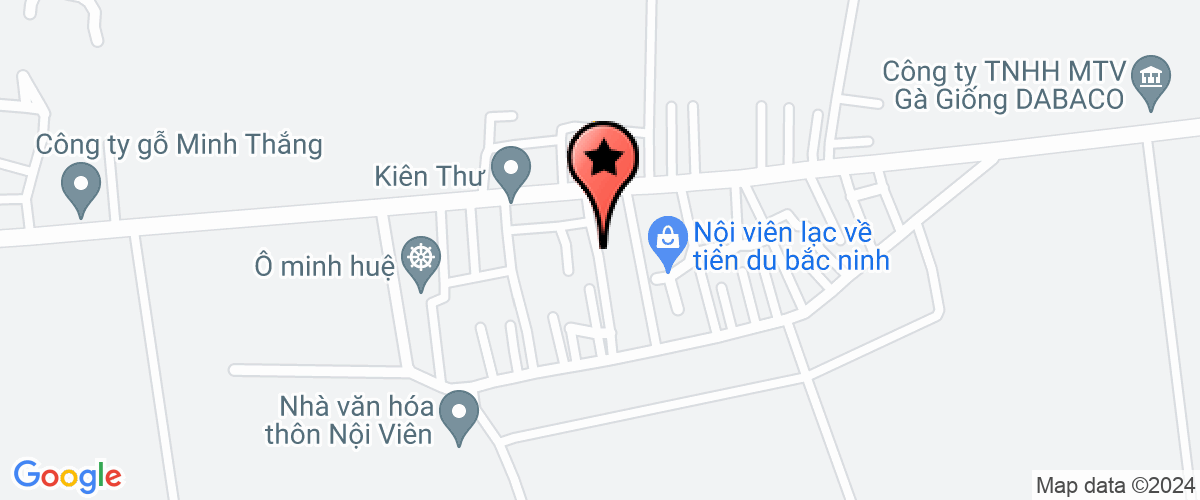 Map go to Quang Phung Joint Stock Company Commercial Construction Investment