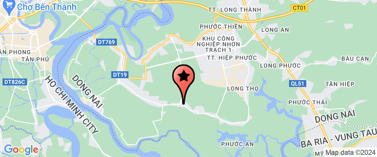 Map go to Hoang Long Phat Security Service Company Limited