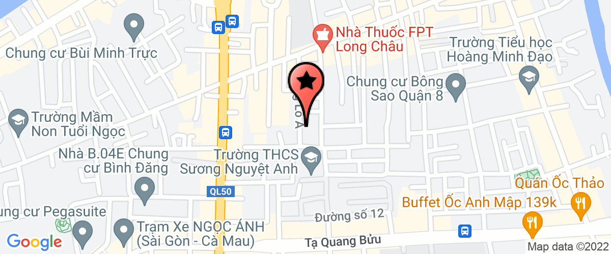 Map go to Gia Huy Garment Company Limited