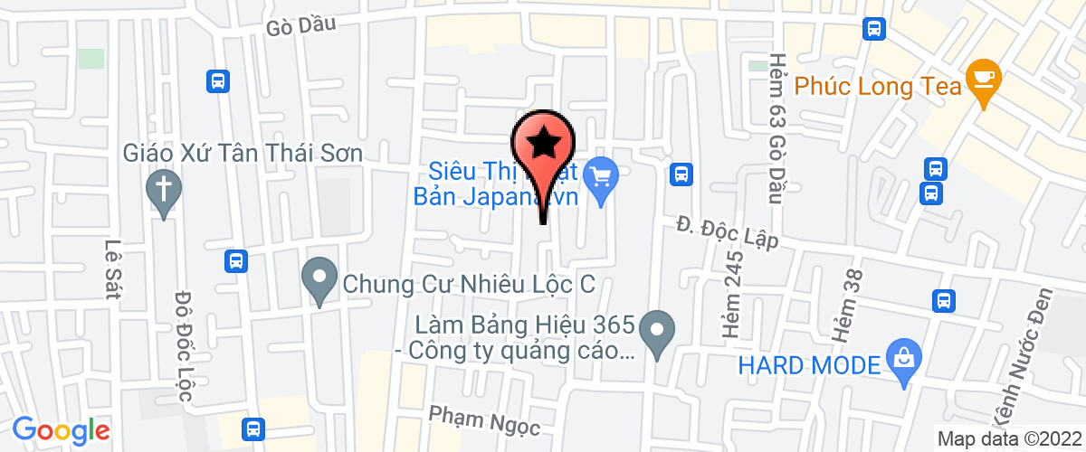 Map go to Dong Luat Consultant Company Limited