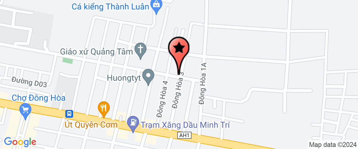 Map go to Hoang Trinh Transport Service Trading Company Limited