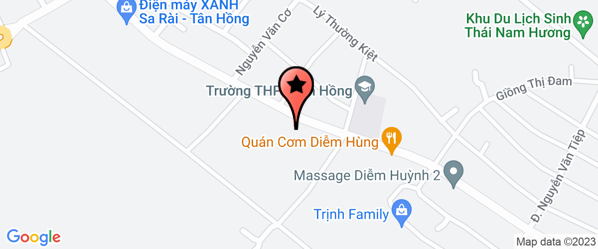 Map go to Nhan Tam Food Company Limited